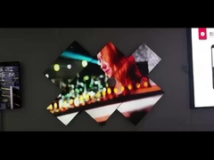 SDK Fonction 49 pouces 3,5 mm lunette 3x3 rétroéclairage LED Full Hd LCD vidéo affichage murale Pour bienvenue