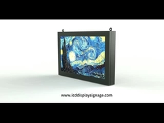 Signalisation numérique extérieure 32 pouces à l'épreuve du tonnerre 1500 cd/m2 Lumière publicitaire 1920*1080 Résolution