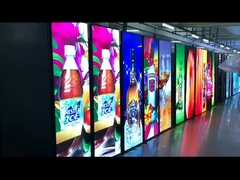 Publicité LED mobile à l'intérieur